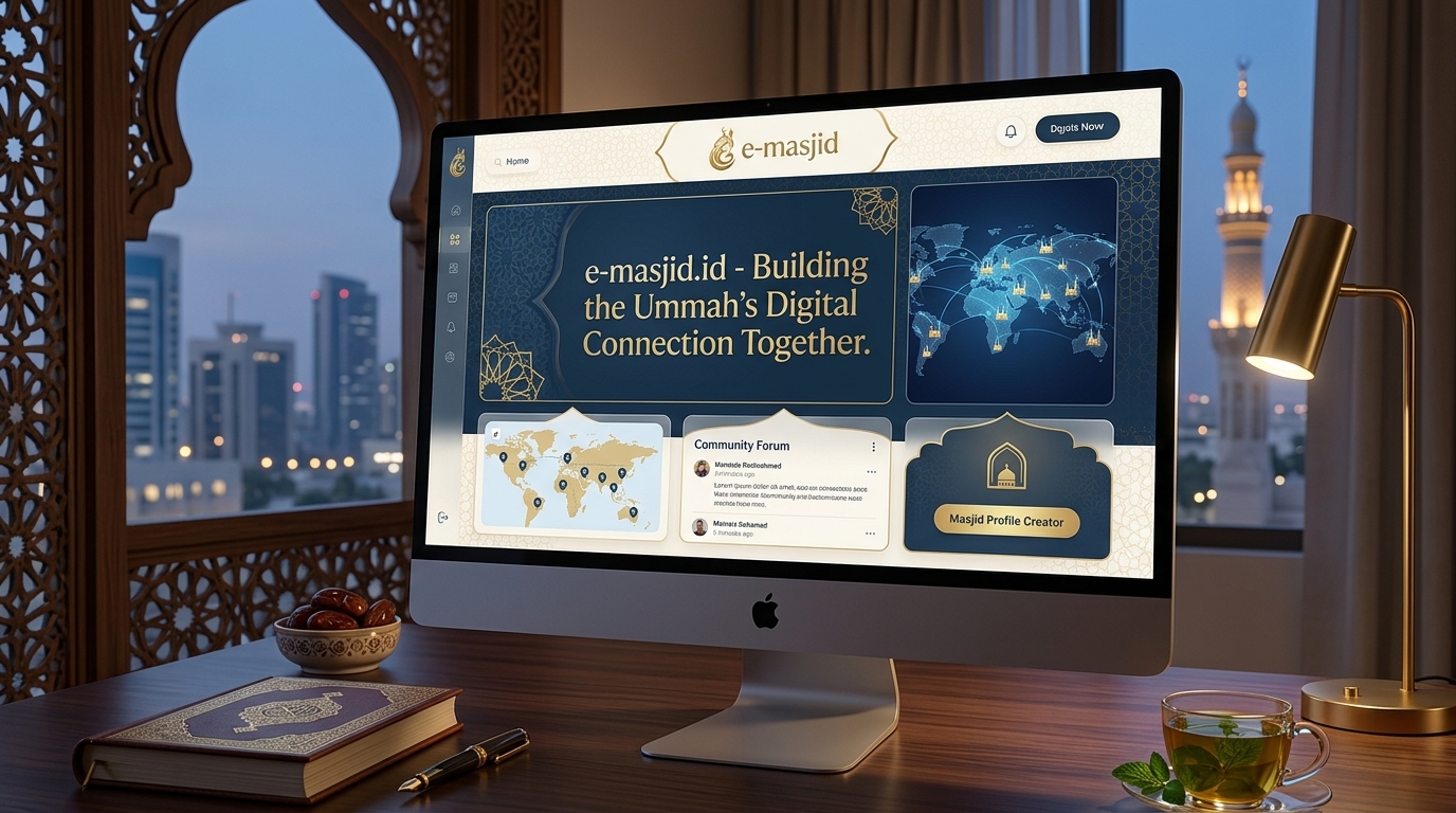 e-masjid.id - Bersama Membangun Koneksi Digital Ummat