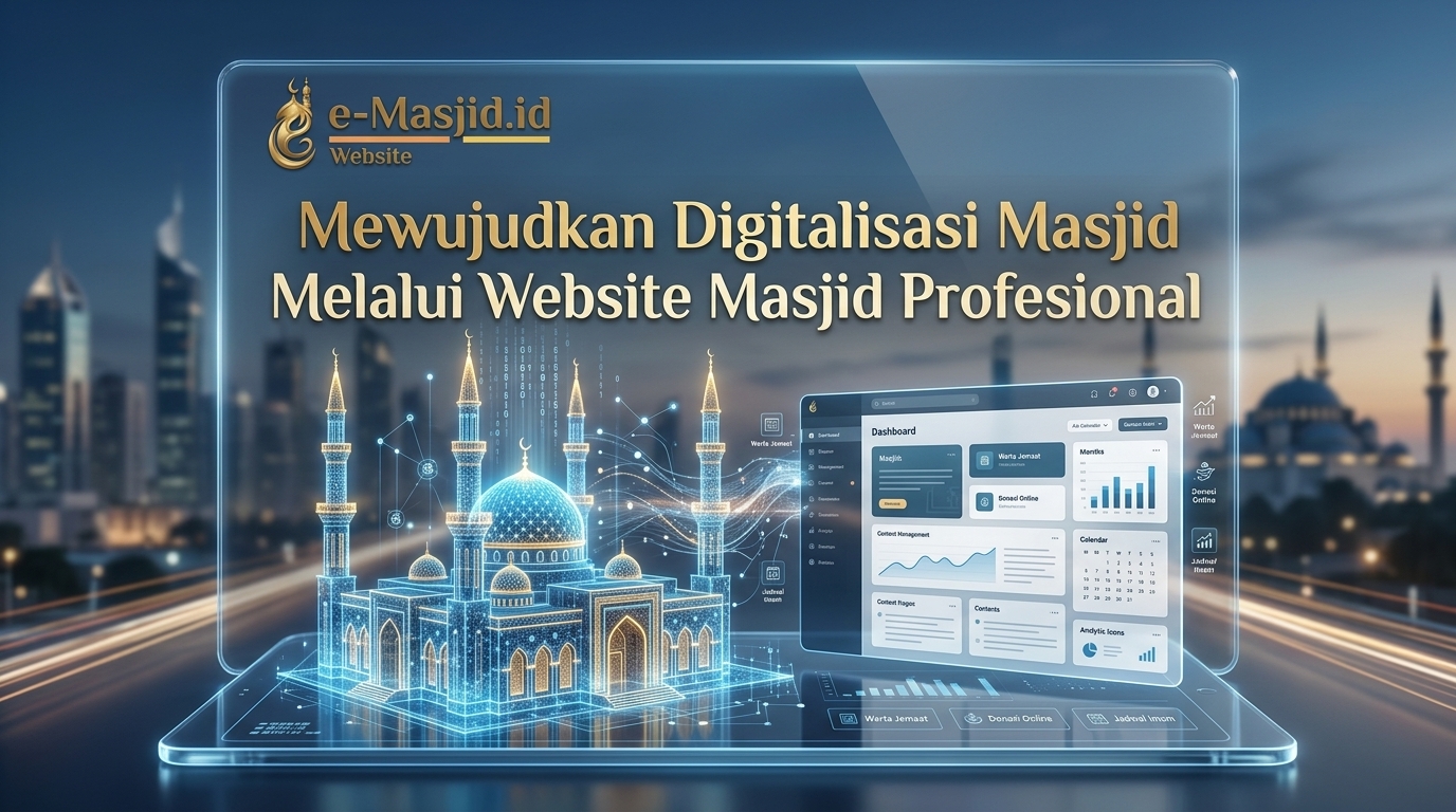 Mewujudkan Digitalisasi Masjid Melalui Website Masjid Profesional