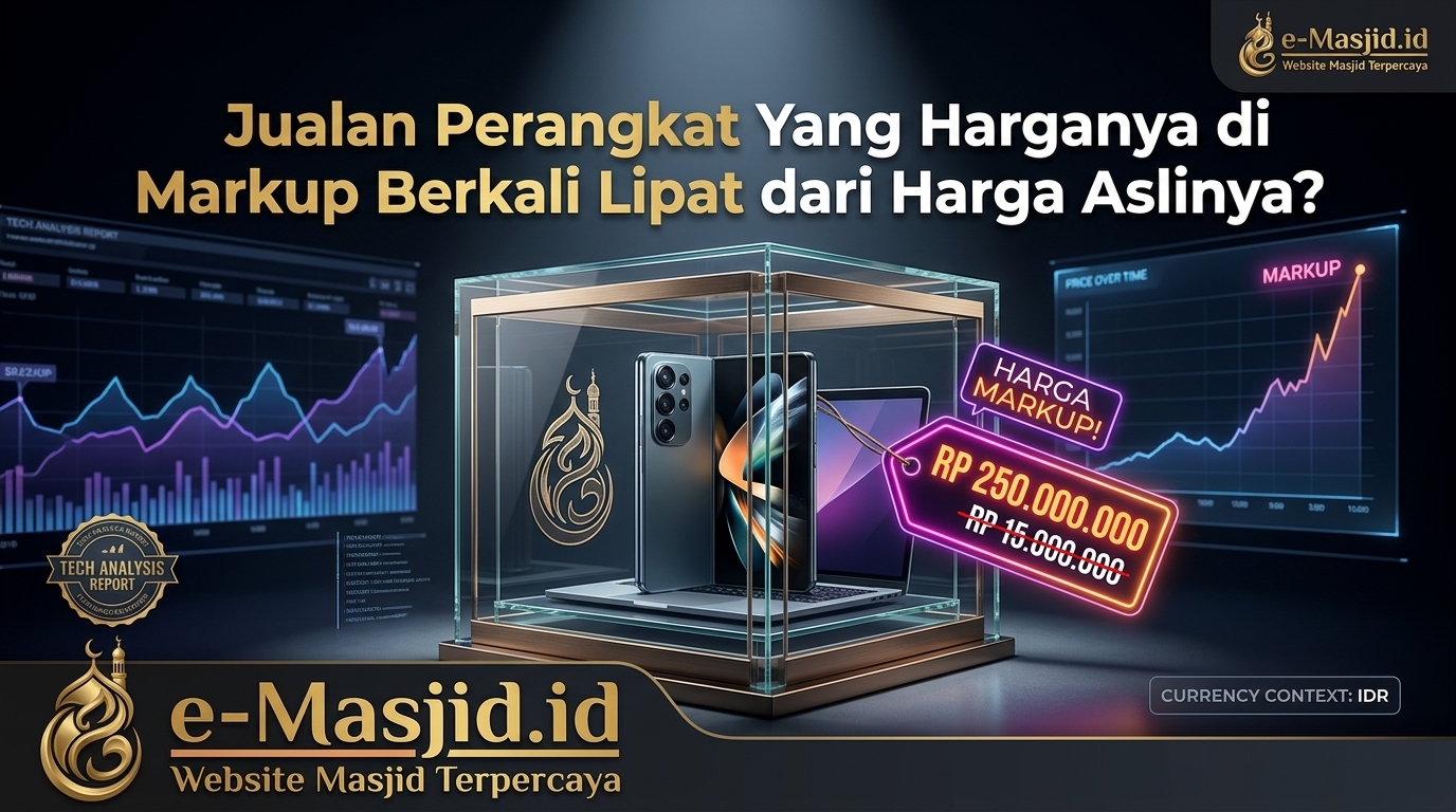 Waspada! Jangan Terjebak Modus Jualan Perangkat yang Harganya di-Markup Berkali Lipat untuk Masjid